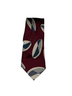 Stylish Accent by Isaac Zelcer Geometric Silk Tie